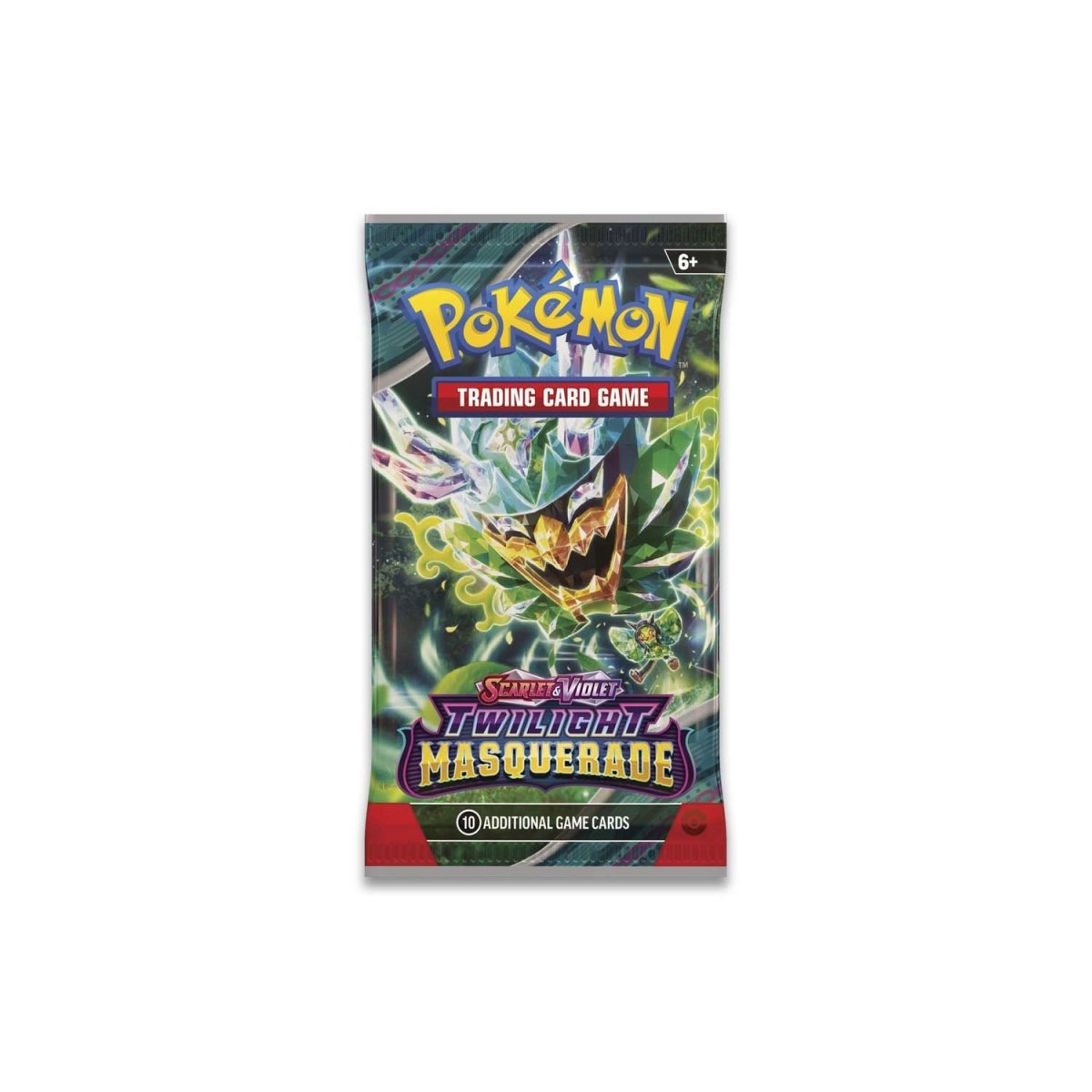 Pokemon TCG Scarlet & Violet Twilight Masquerade Booster Pack (10 Cards)
