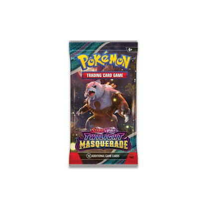 Pokemon TCG Scarlet & Violet Twilight Masquerade Booster Pack (10 Cards)