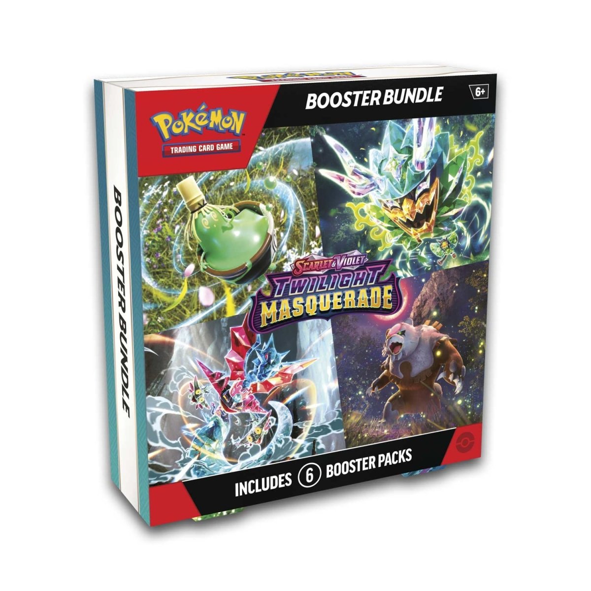 Pokemon TCG Scarlet & Violet Twilight Masquerade Booster Bundle (6 Packs)