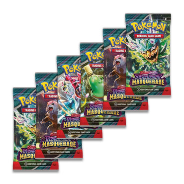 Pokemon TCG Scarlet & Violet Twilight Masquerade Booster Bundle (6 Packs)