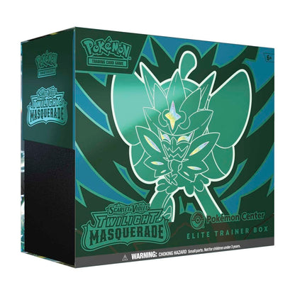 Pokemon TCG Scarlet & Violet Twilight Masquerade Pokemon Center Edition Elite Trainer Box