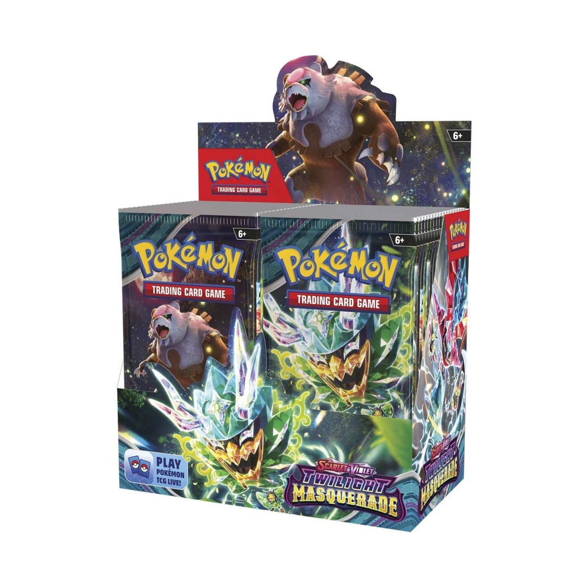 Pokemon TCG Scarlet & Violet Twilight Masquerade Booster Display Box (36 Packs)