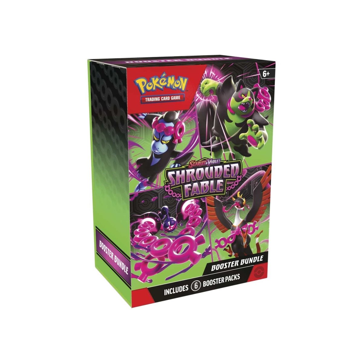 Pokemon TCG Scarlet & Violet-Shrouded Fable Booster Bundle (6 Packs)