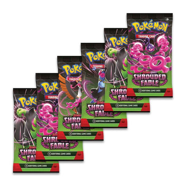 Pokemon TCG Scarlet & Violet-Shrouded Fable Booster Bundle (6 Packs)