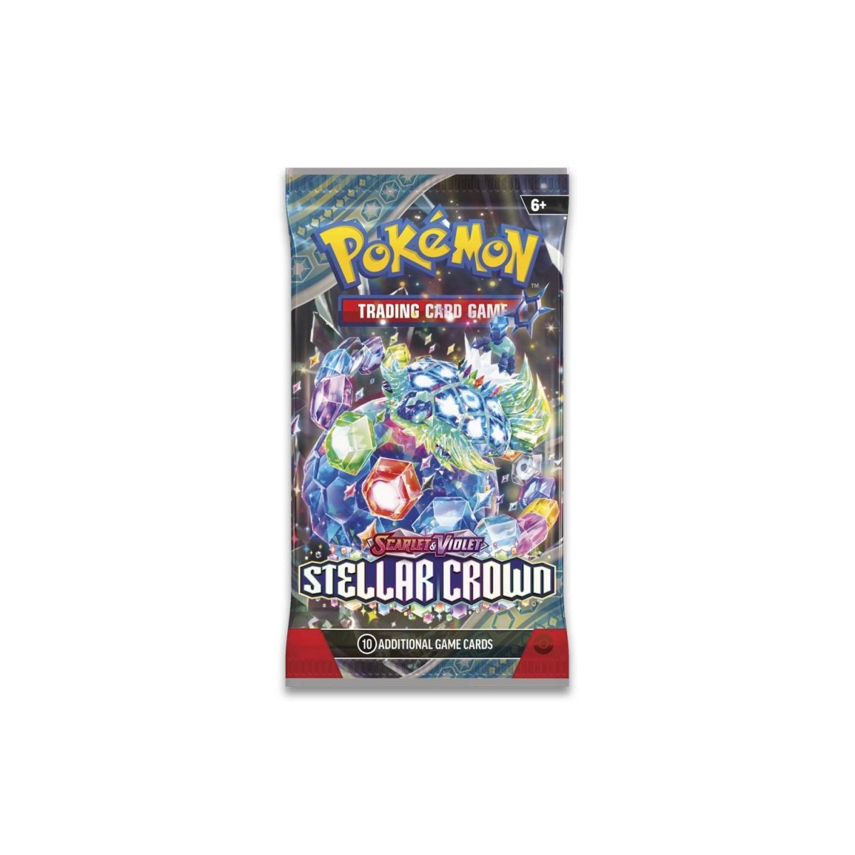 Pokemon TCG Scarlet & Violet Stellar Crown Booster Pack (10 Cards)