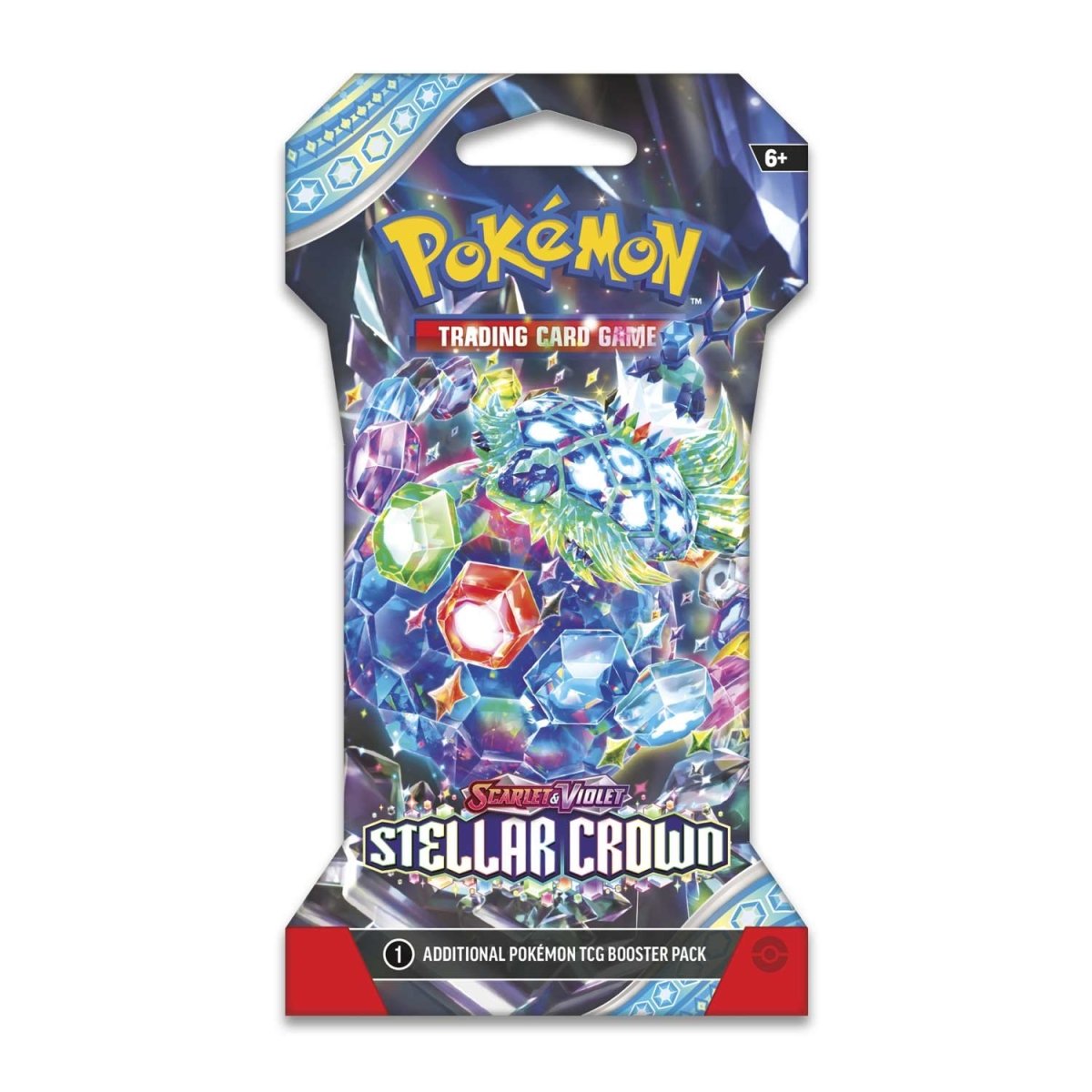 Pokemon TCG Scarlet & Violet Stellar Crown Sleeved Booster Pack (10 Cards)