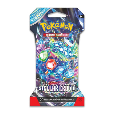 Pokemon TCG Scarlet & Violet Stellar Crown Sleeved Booster Pack (10 Cards)