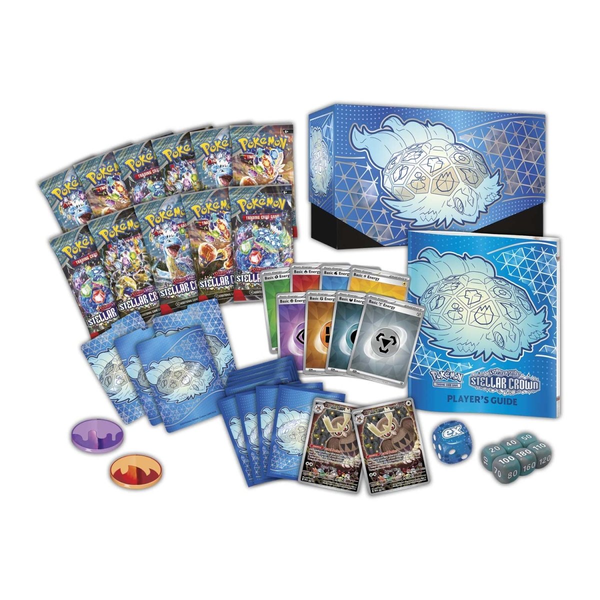 Pokemon TCG Scarlet & Violet Stellar Crown Pokemon Center Edition Elite Trainer Box