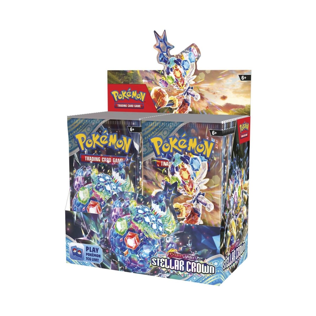 Pokemon TCG Scarlet & Violet Stellar Crown Booster Display Box (36 Packs)
