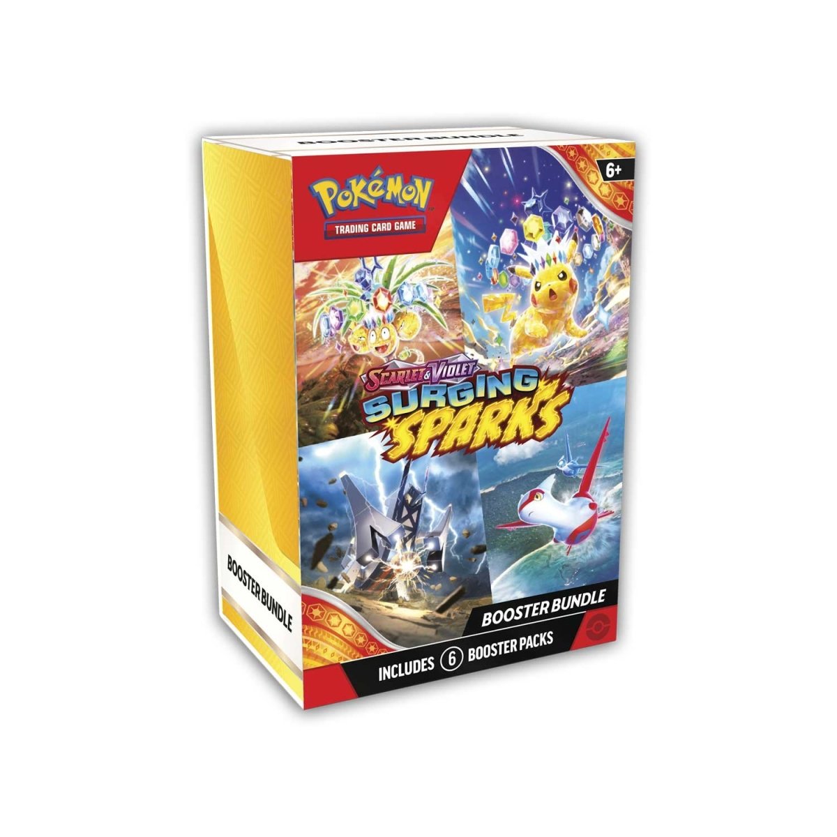 Pokemon TCG Scarlet & Violet Surging Sparks Booster Bundle (6 Packs)