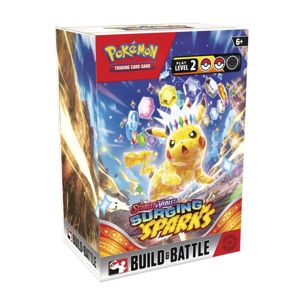 Pokemon TCG Scarlet & Violet Surging Sparks Build & Battle Box