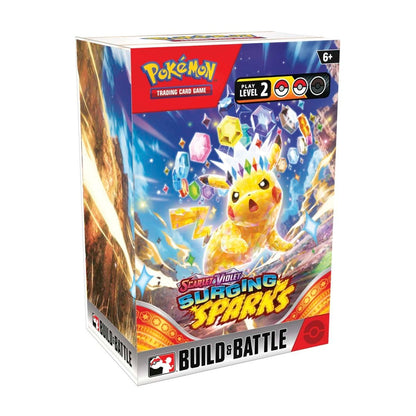 Pokemon TCG Scarlet & Violet Surging Sparks Build & Battle Box