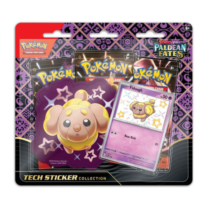 Pokemon TCG Scarlet & Violet Paldean Fates Tech Sticker Collection (Shiny Fidough)