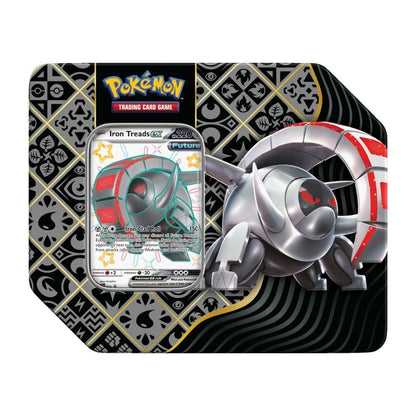 Pokemon TCG Scarlet & Violet Paldean Fates Tin (Shiny Iron Treads ex)