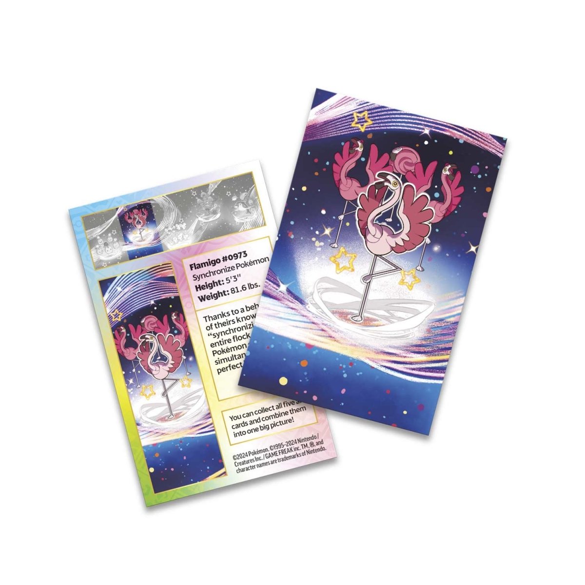 Pokemon TCG Scarlet & Violet Paldean Fates Mini Tin (Flamigo)