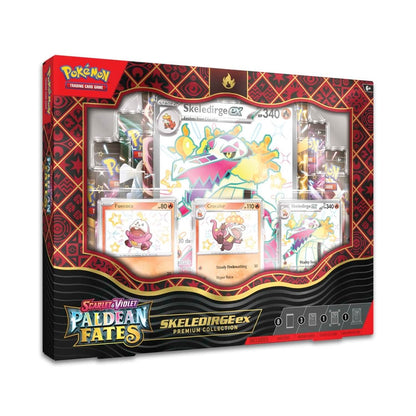 Pokemon TCG Scarlet & Violet Paldean Fates Skeledirge ex Premium Collection