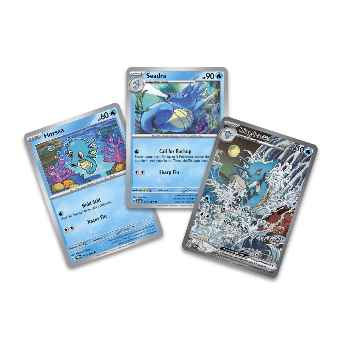 Pokemon TCG Scarlet & Violet Shrouded Fable Kingdra ex Special Illustration Collection