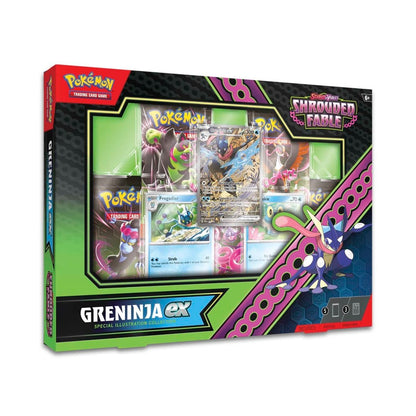 Pokemon TCG Scarlet & Violet Shrouded Fable Greninja ex Special Illustration Collection