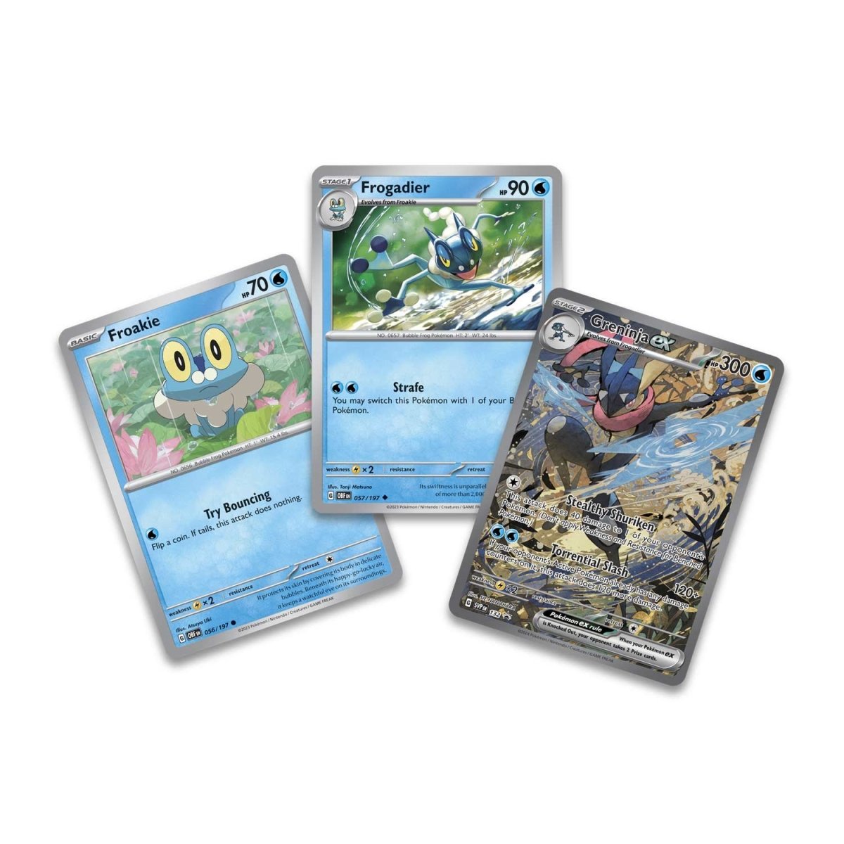 Pokemon TCG Scarlet & Violet Shrouded Fable Greninja ex Special Illustration Collection
