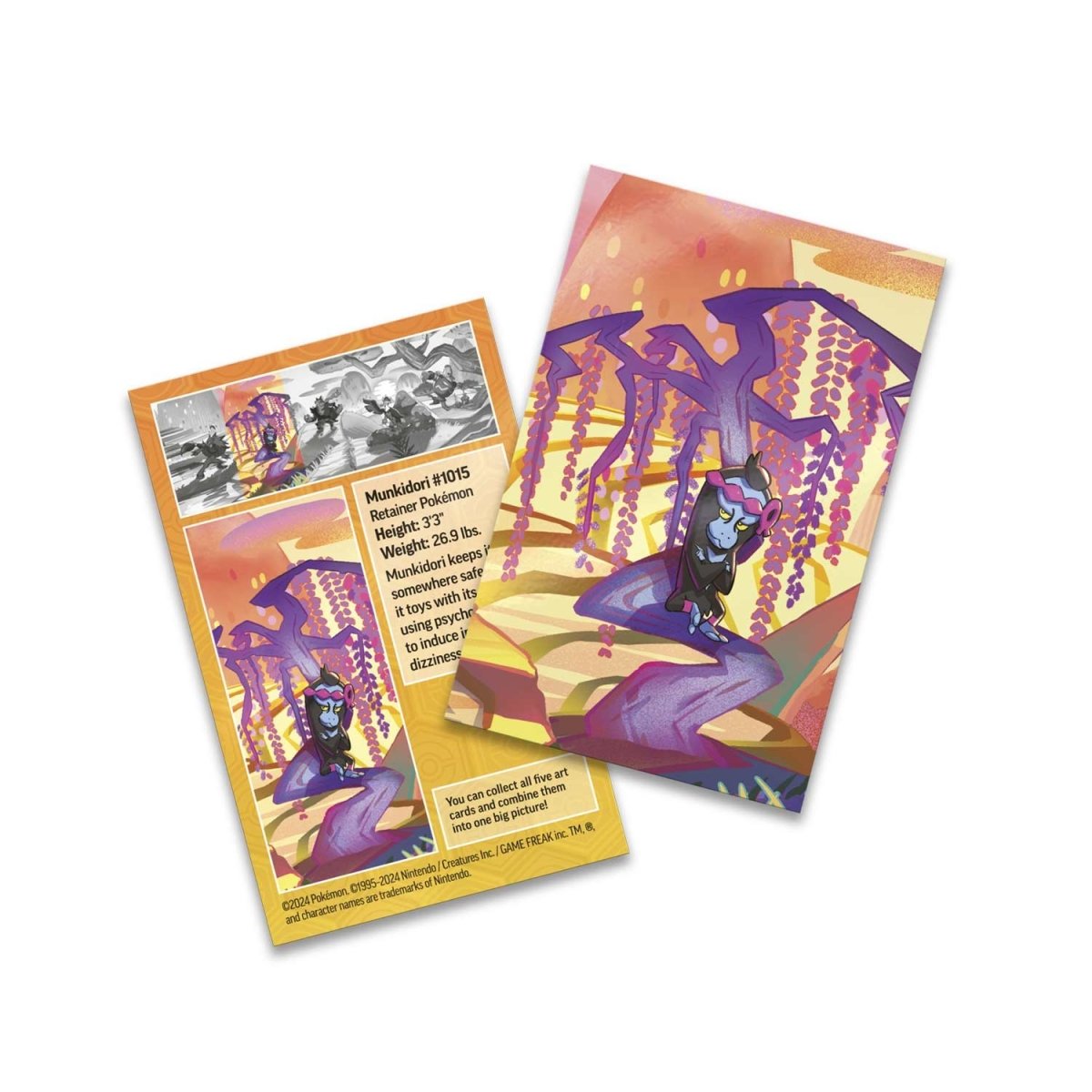 Pokemon TCG Scarlet & Violet Shrouded Fable Mini Tin (Munkidori)
