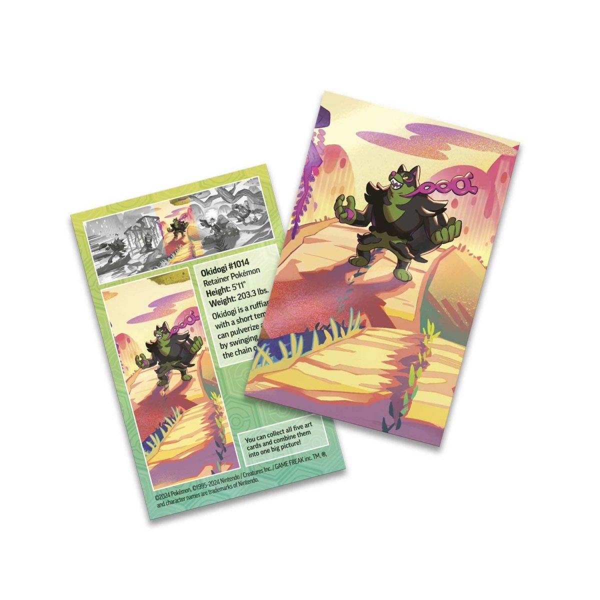 Pokemon TCG Scarlet & Violet-Shrouded Fable Mini Tin (Okidogi)