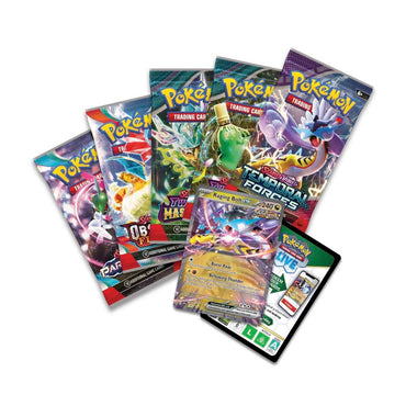 Pokemon TCG Paradox Destinies Tin (Raging Bolt ex)