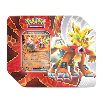 Pokemon TCG Paradox Destinies Tin (Gouging Fire ex)