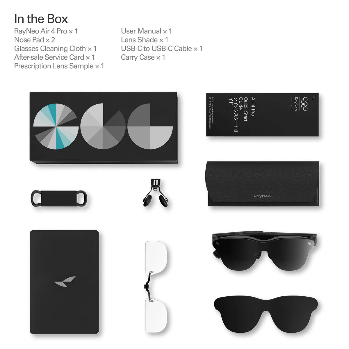 RayNeo Air 4 Pro AR Glasses Standard Edition