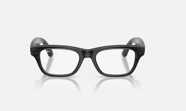 Rayban Meta Blayzer Optics Gen 2 Universal Fit Shiny Transparent Black