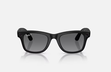 Rayban Meta Wayfarer Gen 2 High Bridge Fit Matte Black Graphite Polarized