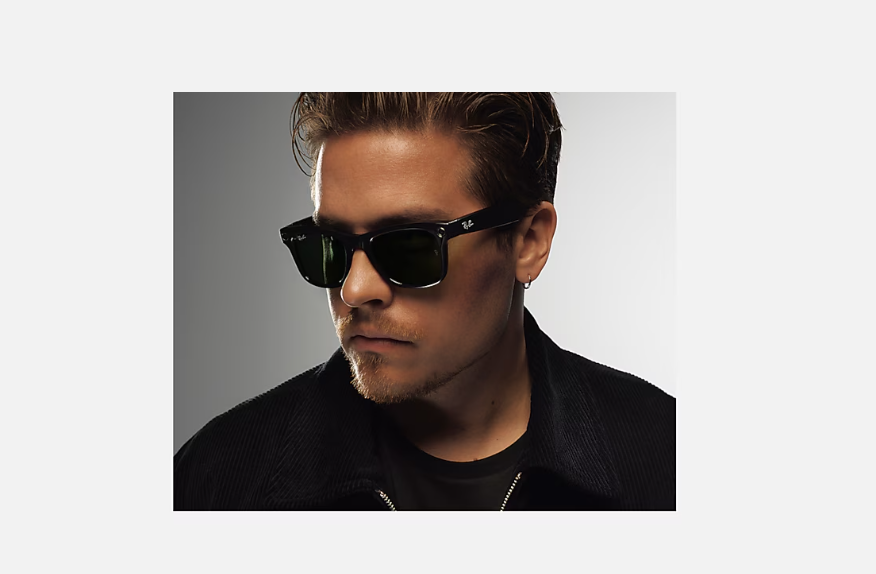 Rayban Meta Wayfarer Gen 2 High Bridge Fit Matte Black Graphite Polarized
