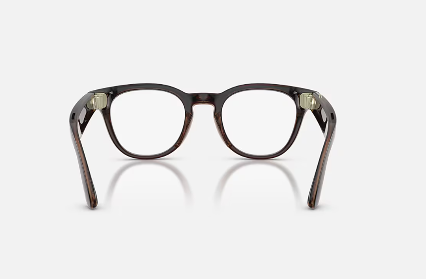 Rayban Meta Scriber Optics Gen 2 Universal Fit Shiny Transparent Umber