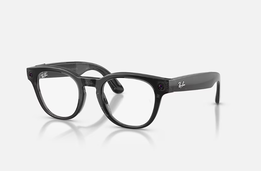 Rayban Meta Scriber Optics Gen 2 Universal Fit Shiny Transparent Black