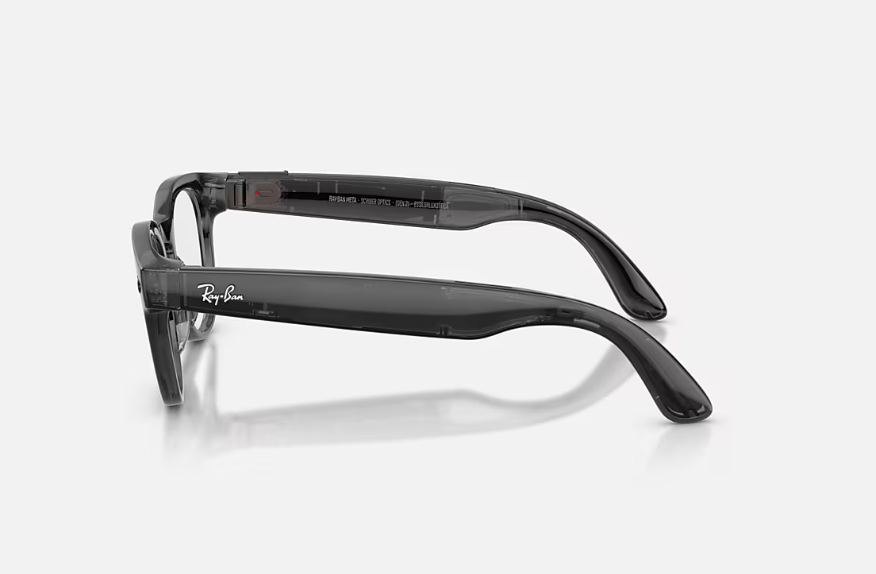 Rayban Meta Scriber Optics Gen 2 Universal Fit Shiny Transparent Black