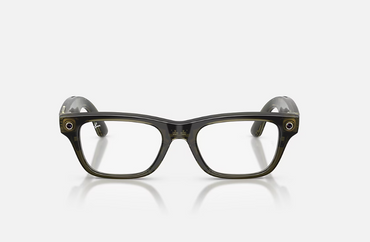 Rayban Meta Blayzer Optics Gen 2 Universal Fit Shiny Transparent Dark Olive