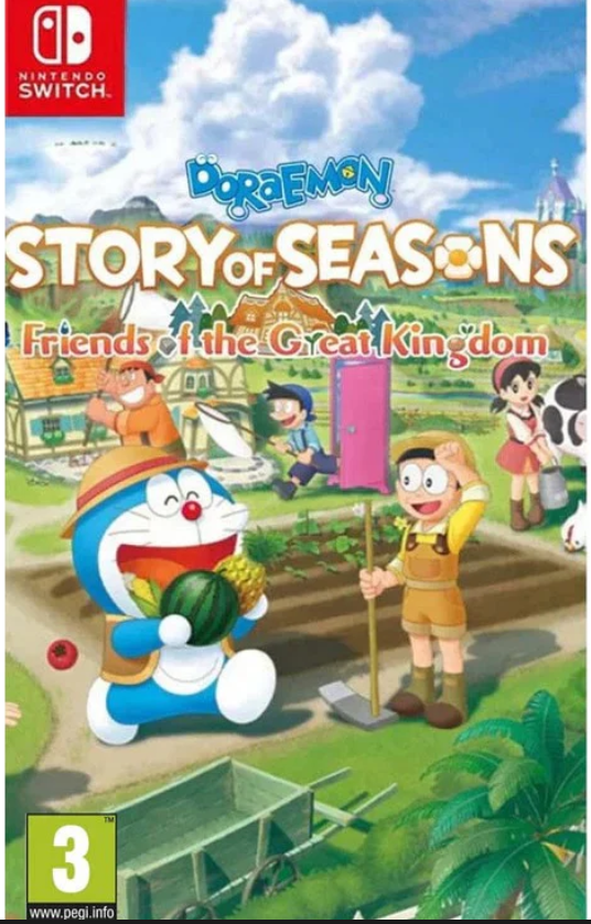 Doraemon Story of Seasons Friends of the Great Kingdom Edition Nintendo Switch