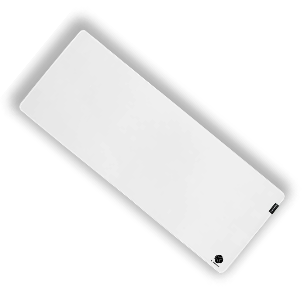KGaming Glide Mousepad White XL
