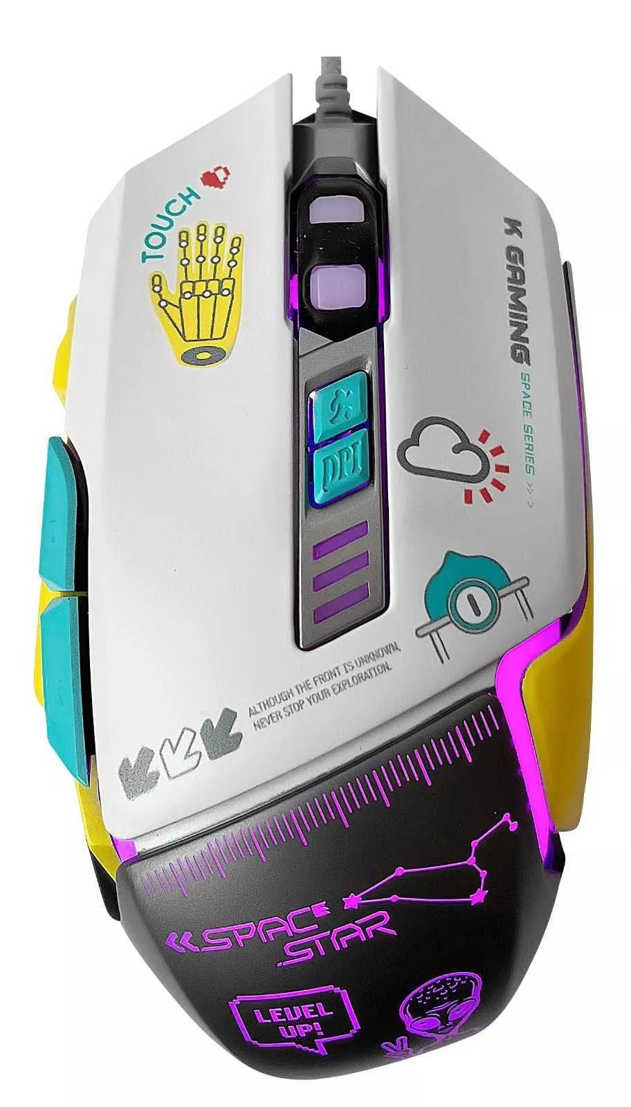 KGaming (M202) SPACE STAR RGB Wired Gaming Mouse
