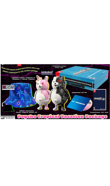 Danganronpa 2x2 Psycho Tropical Vacation Package Collector's Edition Nintendo Switch 2