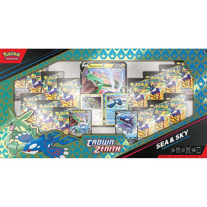 Pokemon Trading Card Game Sea & Sky Premium Collection Crown Zenith (CRZ)