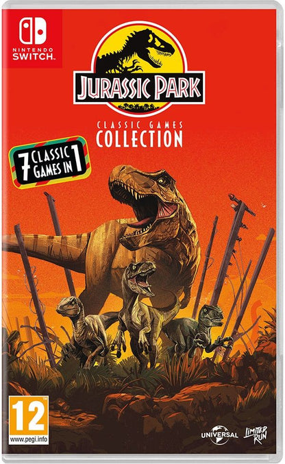 Jurassic Park Classic Games Collection Nintendo Switch