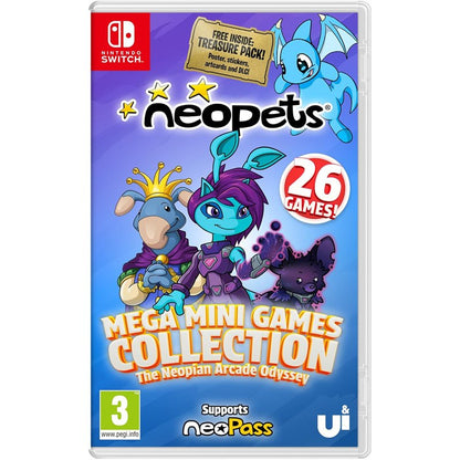 Neopets Mega Mini Games Collection Nintendo Switch