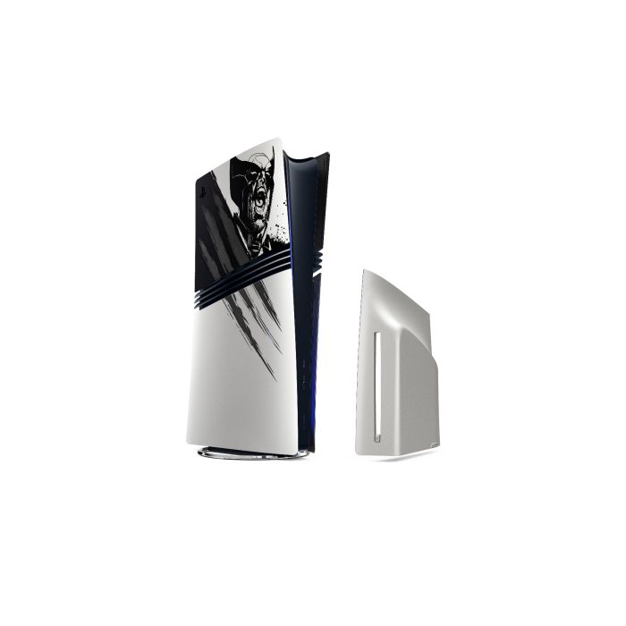 Sony PlayStation 5 Pro Wolverine Adamantium Console Cover