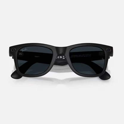 Ray-Ban Meta Wayfarer Gen 2 – Matte Black, Large Frame | Clear/Grey Transitions