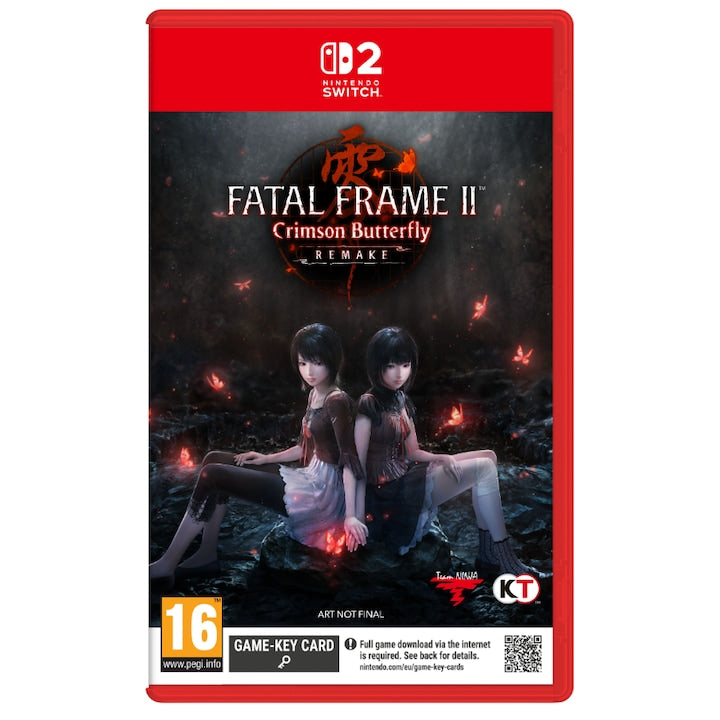 Fatal Frame II Remake Crimson Butterfly Nintendo Switch 2
