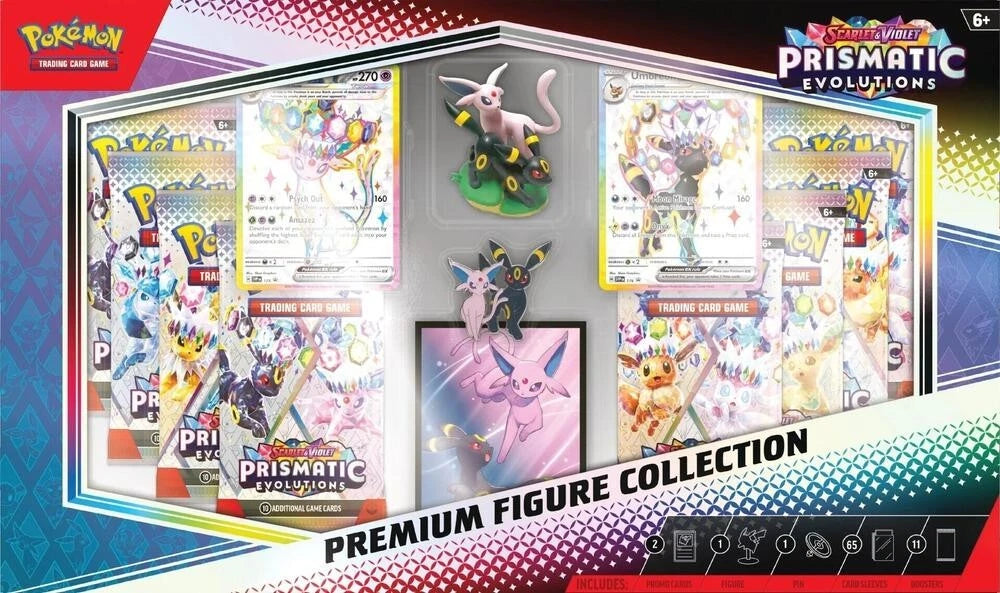 Pokemon TCG Prismatic Evolutions Premium Figure Collection