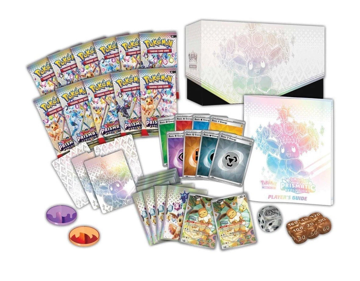 Pokemon Prismatic Evolutions Pokemon Center Edition Elite Trainer Box