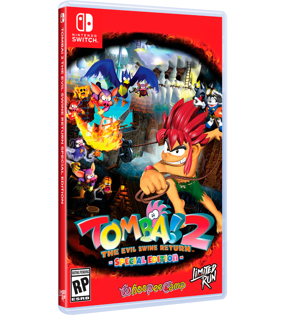 Tomba 2 The Evil Swine Return Special Edition Standard Edition Nintendo Switch