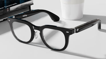 Halliday DigiWindow Glasses Black Prescription Classic